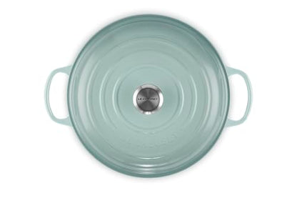 Le Creuset Enameled Cast Iron Signature, 9-Piece Cookware Set, Sea Salt