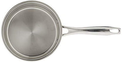 Cuisinart Professional Stainless Saucepan with Cover, 1.5-Quart, Stainless Steel,8919-16