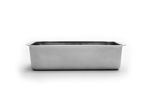 Fox Run Loaf Pan Stainless Steel Baking, 8.5 x 4.5 x 2.25 inches, Rectangular