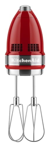 KitchenAid 9-Speed Hand Mixer with Accessories, KHM926, Empire Red
