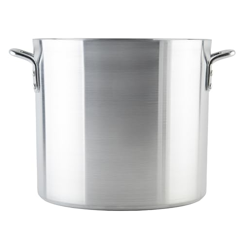 Winco Heavy-Duty Aluminum Stock Pot, 4mm, 20 Quart