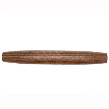 Handmade 12" Walnut French Rolling Pin for Dough - Tapered Wooden Rolling Pin for Baking, Pizza, Chapati, Tortilla, and More - Crafted in Kentucky