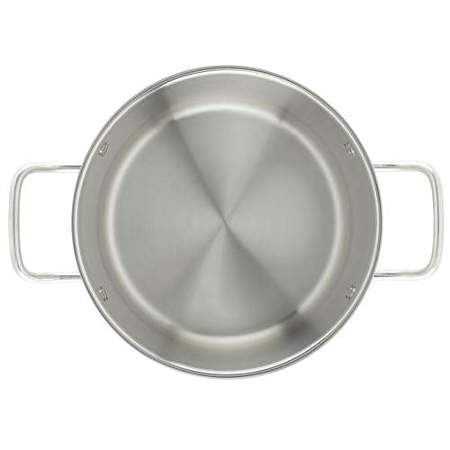 Winco Heavy-Duty Stainless Steel Stock Pot with Cover, 8 Quart
