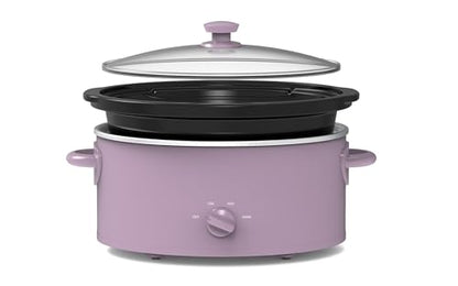 6 Quart Slow Cooker, Lilac Bloom