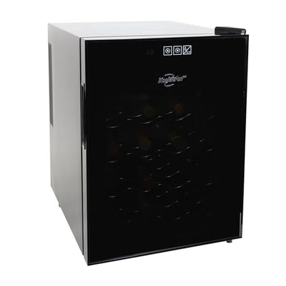 Koolatron 20 Bottle Thermoelectric Wine Cooler, Black