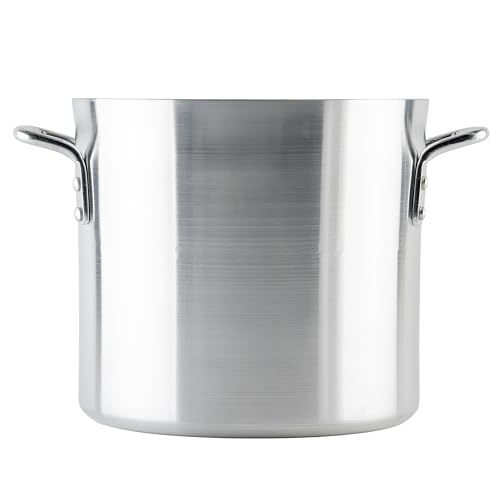 Winco Elemental Aluminum, 12 Qt Stock Pot, 4mm