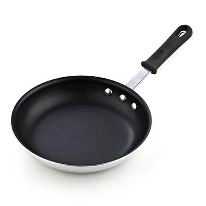 Cooks Standard Nonstick Frying Pan 8-Inch, Heavy Duty Skillet Pan, Professional Aluminum Omelette Pan ,Metalic