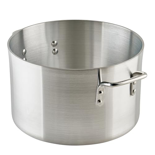 Winco Heavy-Duty Aluminum Sauce Pot, 4mm, 14 Quart