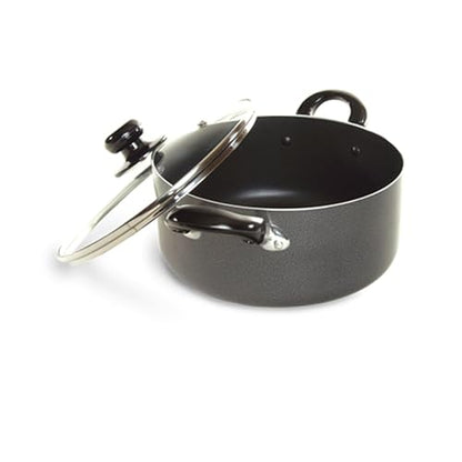 Better Chef 10-Quart Non-Stick Aluminum Dutch Oven with Tempered Glass Lid