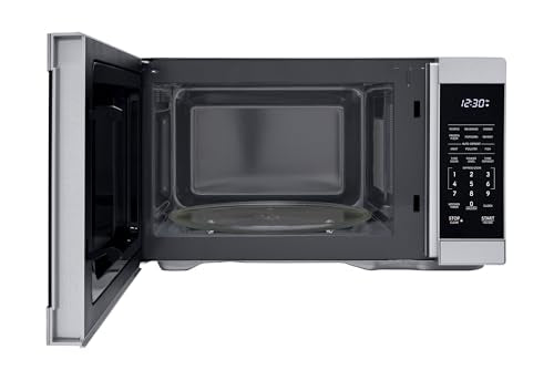 SHARP Countertop Microwave Oven with Removable 12.4" Carousel Turntable, 1000 Watt, 1.1 Cubic Feet, Stainless Steel