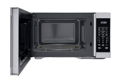 SHARP Countertop Microwave Oven with Removable 12.4" Carousel Turntable, 1000 Watt, 1.1 Cubic Feet, Stainless Steel
