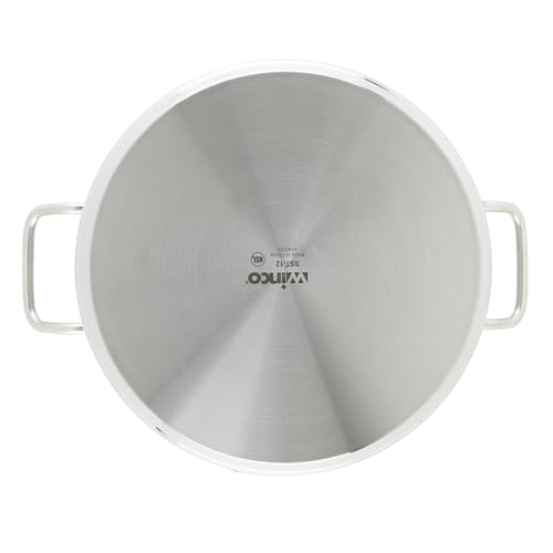 Winco Heavy-Duty Stainless Steel Stock Pot with Cover, 12 Quart