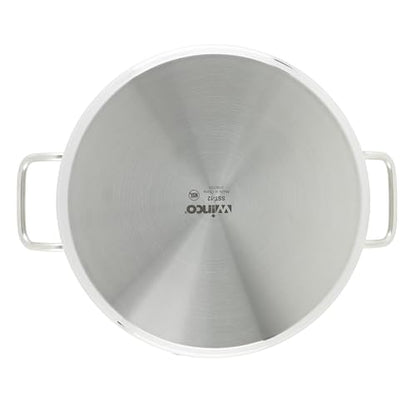 Winco Heavy-Duty Stainless Steel Stock Pot with Cover, 12 Quart