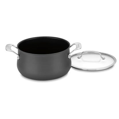 Cuisinart Contour 5-Quart PURELYCERAMIC™ Nonstick PFAS Free Hard-Anodized Dutch Oven with Cover, 6445C-22