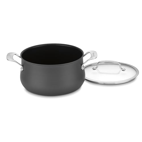 Cuisinart Contour 5-Quart PURELYCERAMIC™ Nonstick PFAS Free Hard-Anodized Dutch Oven with Cover, 6445C-22