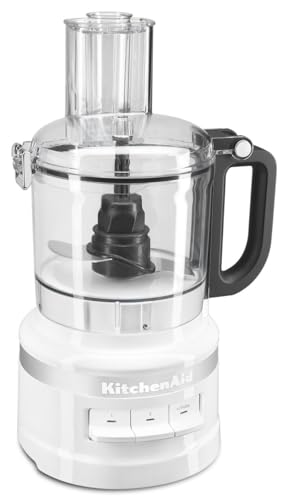 KitchenAid 7-Cup Food Processor, White, KFP0718