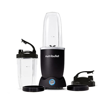 nutribullet Pro+ Personal Blender 1200W – Pulse Function, Auto Shut-Off, Nutrient Extractor for Smoothies, Shakes & Salsas – Includes 32 oz & 24 oz To-Go Cups, Matte Black