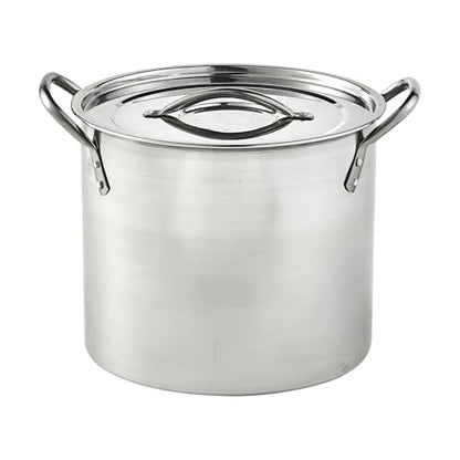 IMUSA 12 Quart Stainless Steel Stock Pot with Lid