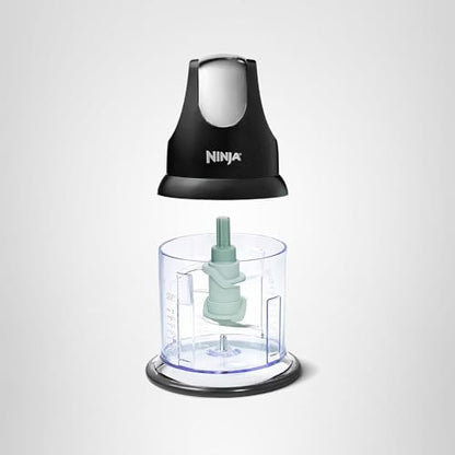 Ninja Food Chopper Express Chop with 200-Watt, 16-Ounce Bowl for Mincing, Chopping, Grinding, Blending and Meal Prep (NJ110GR)