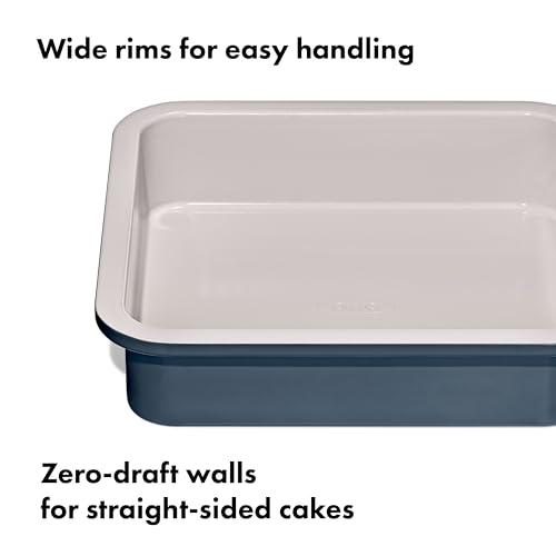 OXO Good Grips Non-Stick Pro Ceramic Coated Metal Bakeware 9” Square Cake Pan – Storm Blue