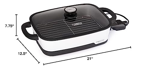 Presto 06854 Tuxedo Digital Precision Skillet, Sous Vide, Multi-Cooker