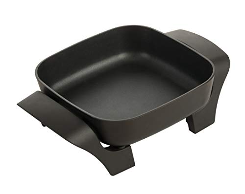 8-Inch Nonstick Electric Skillet with Glass Lid