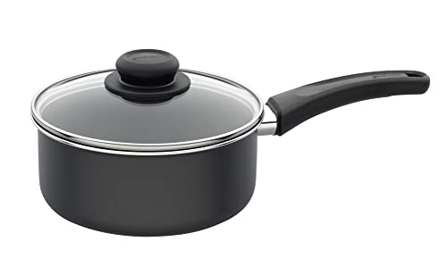 GoodCook Everyday Nonstick Sauce Pan w/Lid, 2 Quart, Black