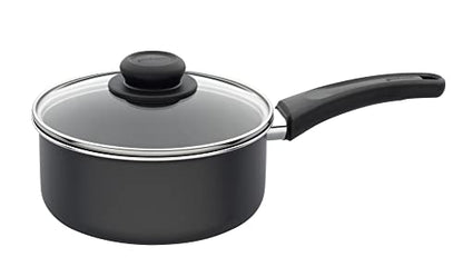 GoodCook Everyday Nonstick Sauce Pan w/Lid, 2 Quart, Black