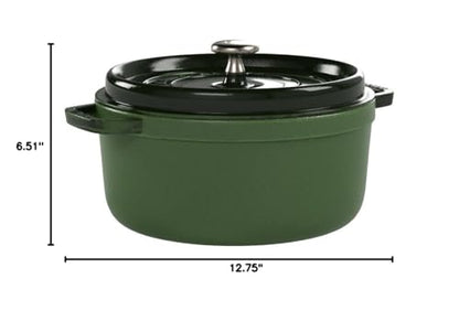 Staub Round 5qt. Cocotte in Basil