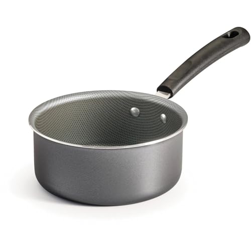 KIUHSFE PrimaWare 1 Quart Non-Stick Steel Gray Open Sauce Pan
