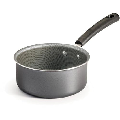 KIUHSFE PrimaWare 1 Quart Non-Stick Steel Gray Open Sauce Pan