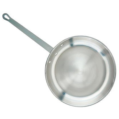 Winco Commercial-Grade Aluminium Fry Pan/Skillet, Mirror Finish, 14"