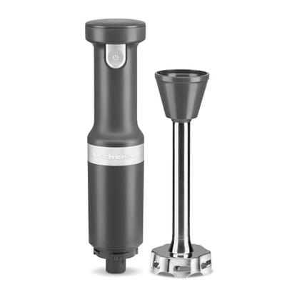 KitchenAid Cordless Variable Speed Hand Blender with Chopper and Whisk Attachment - KHBBV83