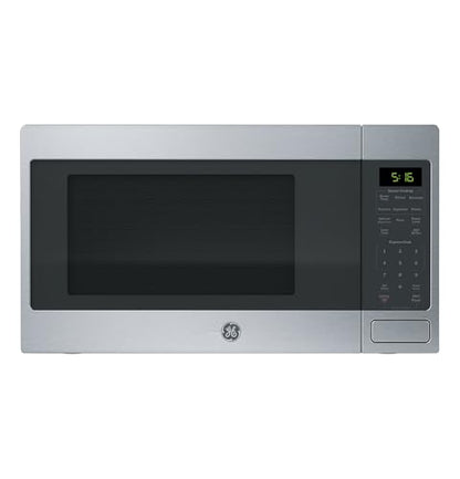 GE Countertop Microwave Oven, 1150 Watt, 1.6 Cu. Ft., Stainless Steel