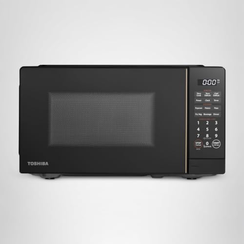 TOSHIBA Countertop Microwave Oven, 0.7 Cu.Ft, 700W, Black