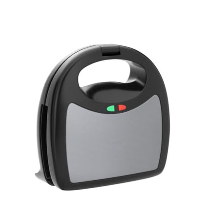 OVENTE 3 in 1 Electric Sandwich Maker, Panini Press Grill and Waffle Iron Set with Removable Non-Stick Plates, Perfect for Cooking Grilled Cheese, Tuna Melts, Burgers, Steaks and Snacks, Black GPI302B