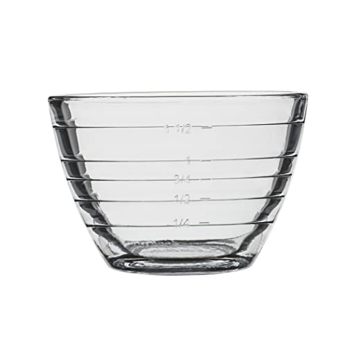Anchor Hocking Glass 6 Piece 2 Cup 4-IN-1 PREP BOWLS