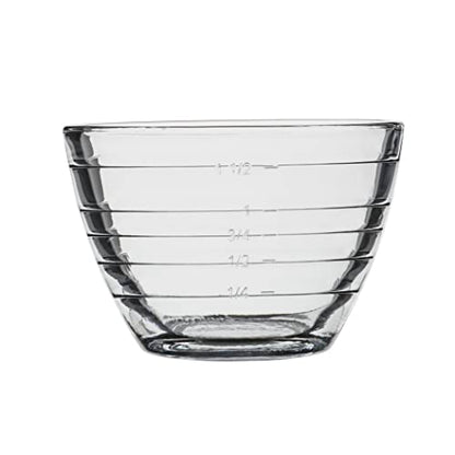 Anchor Hocking Glass 6 Piece 2 Cup 4-IN-1 PREP BOWLS
