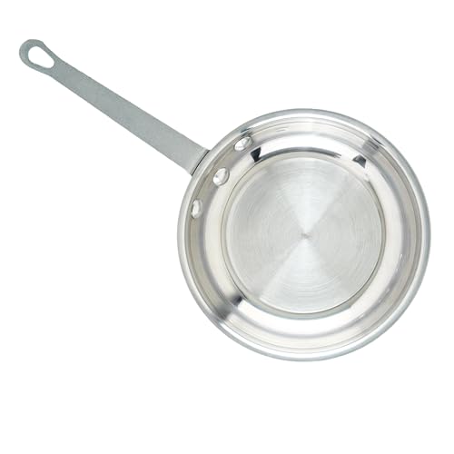 Winco Commercial-Grade Aluminium Fry Pan/Skillet, Mirror Finish, 7"
