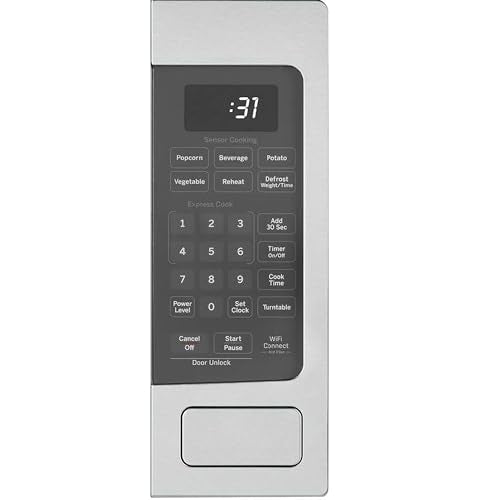 GE Profile Countertop Microwave 800W 1.1 Cu. Ft Stainless Steel PCHK11S1WSS