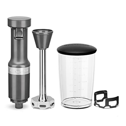 KitchenAid Variable Speed Corded Hand Blender, KHBV53, Charcoal Grey