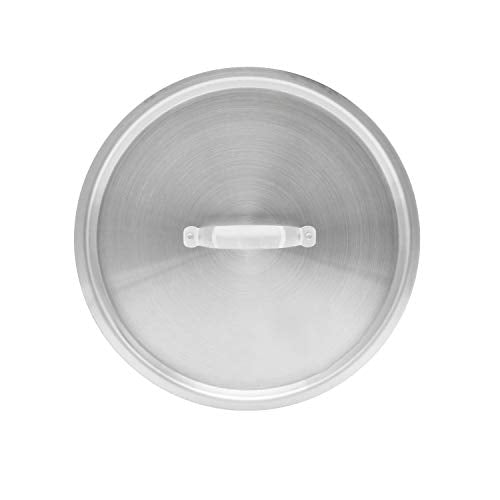 Thunder Group Aluminum Stock Pot Lid, 20 Quart, Silver