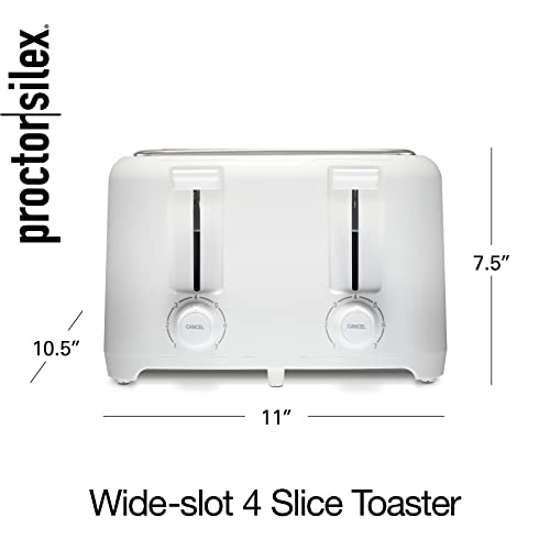 Proctor Silex 4 Slice Toaster with Extra Wide Slots For Bagels