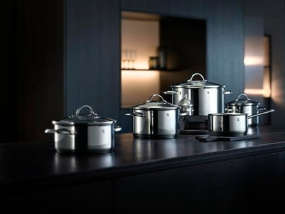 WMF Provence Plus Cromargan Pot Set, Silver, 5-Piece