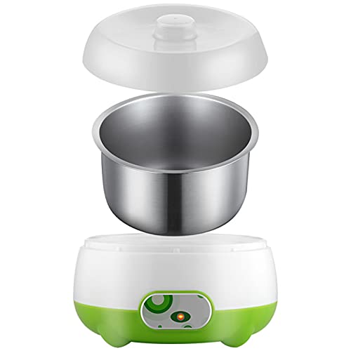 Electric Yogurt Maker, 1L Yogurt Maker Machine Auto Constant Temperature w/Stainless Steel Inner Pot, Homemade DIY Yogurt Maker for Home Organic Yogurt, Fruit Wine Maker, Cheese Maker