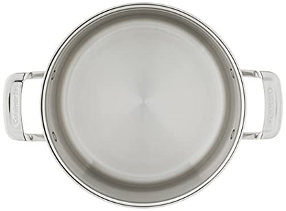 Cuisinart MCP66-24N MultiClad Pro Triple Ply 8-Quart Skillet, Stockpot w/Cover