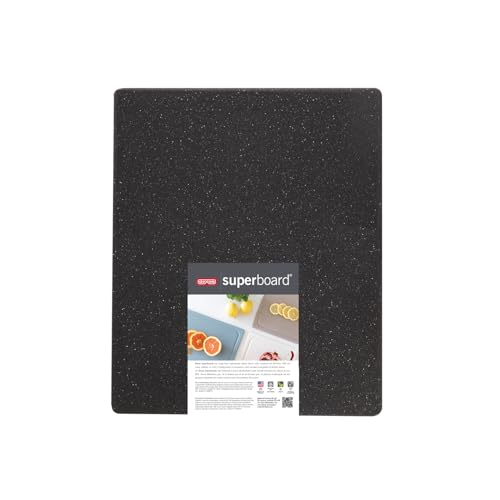 Dexas Superboard Reversible Pastry Board, 14 x 17 Inches, Midnight Granite Color - Dishwasher Safe, Plastic, Ideal for Baking and Food Prep