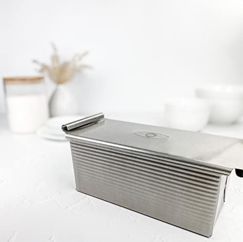 USA Pan Pullman Loaf Pan, 9 x 4 x 4, Aluminized Steel