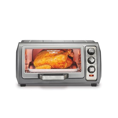 Hamilton Beach Easy Reach 6 Slice Countertop Convection Toaster Oven