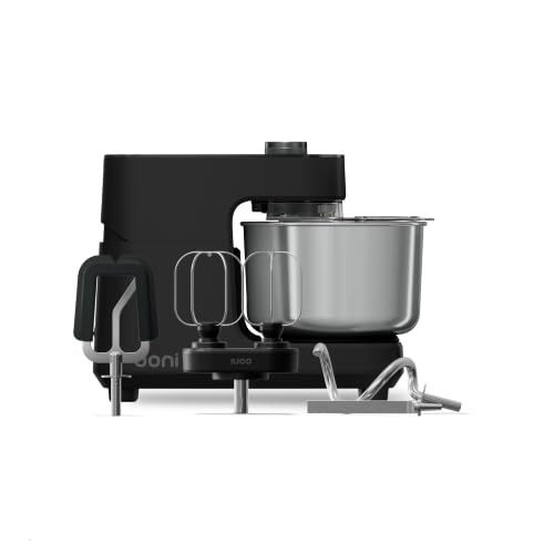 Ooni Halo Core Spiral Dough Mixer, 4.8 Qt Stand Mixer - Foundry Black